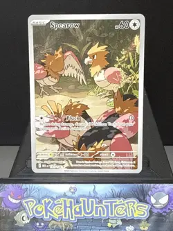 Pokemon Card Spearow 151/132 Mega Evolutions Illustration Rare Near Mint - Image 1