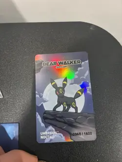 Bear Walker Umbreon Card Limited Edition 965/1600 Pokemon Center - Image 2