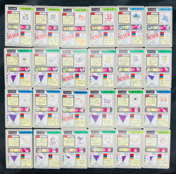 (NM - HP) Pokemon Carddass Bulk Vintage Japanese Card 1997 Lot of 123 Nintendo - Image 3