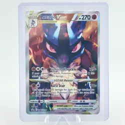 Lucario VSTAR SWSH291 Sword & Shield Full Art Black Star Promo Pokemon Card MT - Image 4