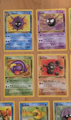 Pokemon 1st Edition Fossil / Team Rocket Lot Of 32 Cards Commons / Uncommons NM - Image 3