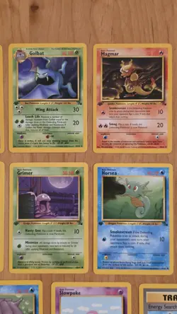Pokemon 1st Edition Fossil / Team Rocket Lot Of 32 Cards Commons / Uncommons NM - Image 4