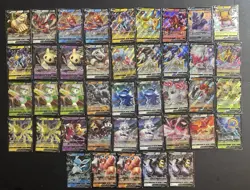 Pokemon TCG Mixed V Lot Lot 41 Total Cards NM Condition - Image 1