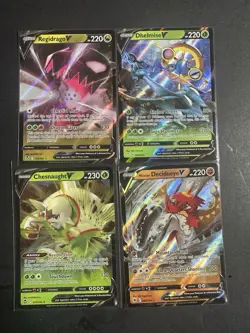 Pokemon TCG Mixed V Lot Lot 41 Total Cards NM Condition - Image 2