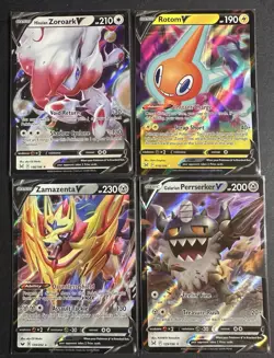 Pokemon TCG Sword And Shield Mixed V Lot 20 Total Cards NM Condition - Image 5