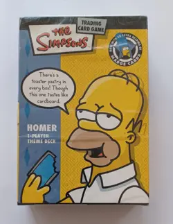 The Simpsons Trading Card Game Homer Theme Deck NEW - Image 1