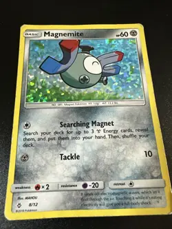 Magnemite 8/12 Promo McDonald's Promos 2018 Pokemon Card HP - Image 1