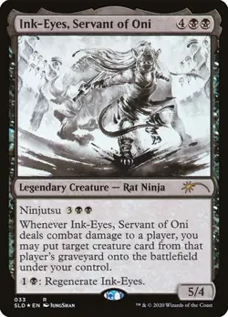 Ink-Eyes, Servant of Oni - Foil Secret Lair LP MTG - Image 1