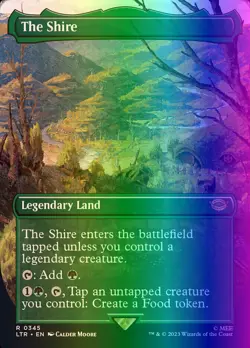 MTG The Shire (345/915) The Lord of the Rings Tales of Middle-earth LP FOIL - Image 1