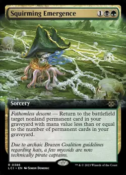 MTG Squirming Emergence (386/491) The Lost Caverns of Ixalan NM - Image 1