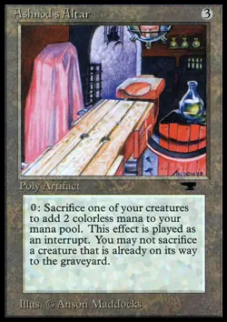 MTG Magic the Gathering Ashnod's Altar (38/101) Antiquities LP - Image 1