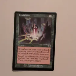Magic the Gathering MTG Land Grant Mercadian Masques Ungraded Lightly Played - Image 1