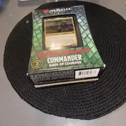 Magic: The Gathering - Aura of Courage - Commander - Sealed - Image 2