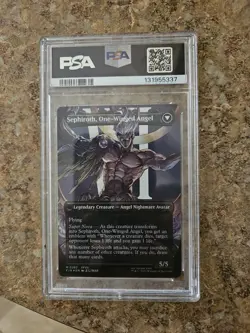 Sephiroth, Fabled SOLDIER (0382) (Borderless) Final Fantasy Foil PSA 10 GEM MtG - Image 3