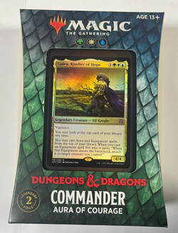 Dungeons & Dragons Aura of Courage Commander Deck Sealed - Image 1