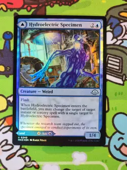Hydroelectric Specimen Foil Modern Horizons 3 Magic MTG MH3 - Image 1
