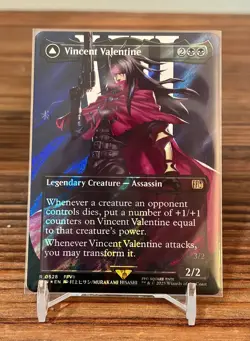 Magic The Gathering MTG #528 Vincent Valentine Surge Foil NM - Image 1