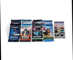 Magic The Gathering Celebration 9 Booster Pack Lot - Duskmourn Bloomburrow More! - Image 1
