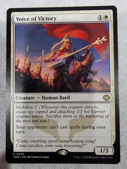 Magic the Gathering: Voice of Victory Tarkir: Dragonstorm Regular - Image 1