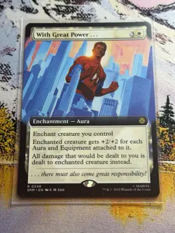 With Great Power... - Extended Art - SPM - MTG - EN - NM - 0248 - Image 4
