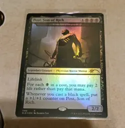 Post, Son of Rich FOIL Secret Lair NM/M MTG - Image 1