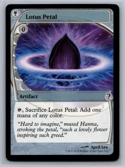 Lotus Petal (Future Sight) Mystery Booster 2 Regular Near Mint - Image 1