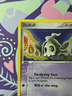 Pokemon TCG EX Deoxys Duskull 58/107 Reverse Holo Lightly Played - Image 2