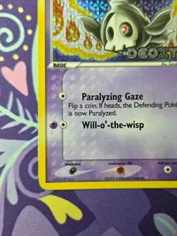 Pokemon TCG EX Deoxys Duskull 58/107 Reverse Holo Lightly Played - Image 5