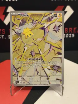 Joltik 150/142 Stellar Crown Scarlet And Violet Illustration Rare Pokemon TCG - Image 1