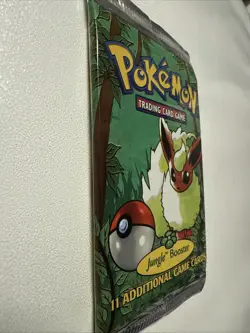 Pokemon 1999 Jungle Booster Pack Flareon Vintage Sealed - Image 2