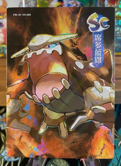 🔥Heatran PM-SC 025 CASE HIT! /158🔥Eif Origin 3.0 Non-TCG Pokemon 🔥 - Image 1