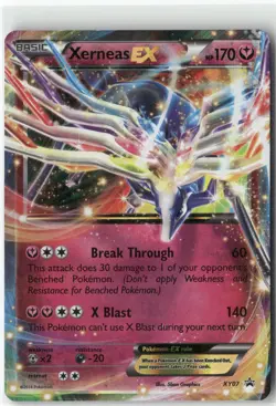 Xerneas EX -, Pokemon XY Promos Promo, XY07 LP - Image 1