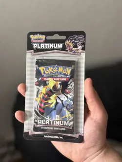 Platinum Base Set Booster Blister Pack 2009 Factory Sealed Giratina Art Pokemon - Image 1