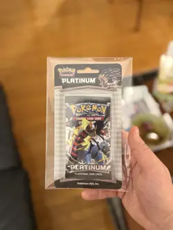Platinum Base Set Booster Blister Pack 2009 Factory Sealed Giratina Art Pokemon - Image 2
