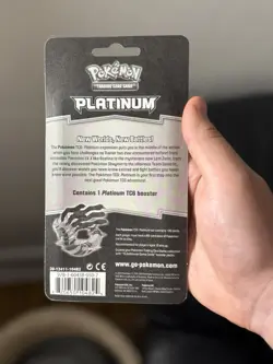 Platinum Base Set Booster Blister Pack 2009 Factory Sealed Giratina Art Pokemon - Image 4