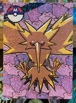 🔥Zapdos Ditto Master Ball! DMG/LP 🔥 Non-TCG Pokemon Eif Origin 3.0🔥 - Image 1