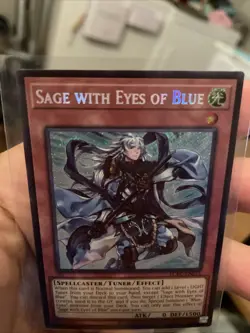Sage With Eyes Of Blue LCKC-EN015 Unlimited Secret Rare NM +Bonus FREE SHIPPING! - Image 2