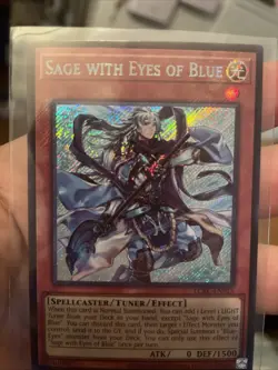 Sage With Eyes Of Blue LCKC-EN015 Unlimited Secret Rare NM +Bonus FREE SHIPPING! - Image 4