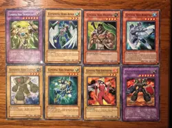 Yu-Gi-Oh TCG Elemental Heros Rampart, Sparkman, Clayman, Thunder, Avian, Etc LOT - Image 1
