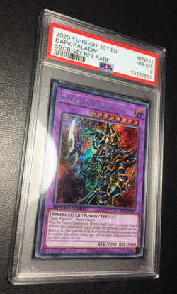 Dark Paladin 1. Edition | Secret Rare | 2020 SBCM | PSA 8 Near Mint | Yu-Gi-Oh - Image 3