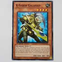X-Saber Galahad - 5DS3-EN013 - MP/HP - Common - 1st ed - Yugioh - Image 1