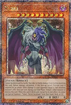 Yugioh - Yubel - 1st Edition Quarter Century Secret Rare NM - Free Holo Card - Image 1