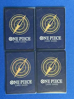 Wyper One Piece TCG 4-card lot OP08 Alt Art/Rare+OP06/OP12 Uncommon - PWE - Image 2