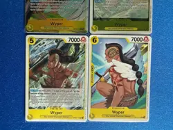 Wyper One Piece TCG 4-card lot OP08 Alt Art/Rare+OP06/OP12 Uncommon - PWE - Image 5