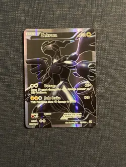 Pokemon TCG Zekrom 114/114 Black & White 2011 Full Art Rare Holo Card LP - Image 1