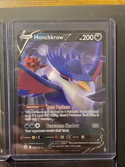 Pokemon Murkrow Honchkrow NM Card Lot EX V Shiny Illustration Rare - Image 4