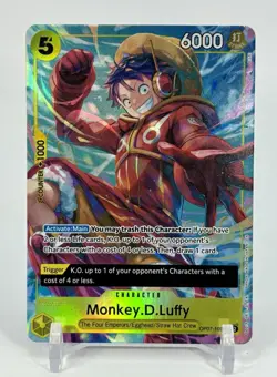 Monkey.D.Luffy (Illustration Box Vol.3)OP07-109 One Piece Promo Card Foil SEALED - Image 1