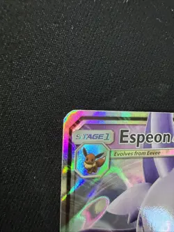 Pokemon Espeon GX TCG Sun & Moon Base Set Holo Ultra Rare Card 61/149 - Image 3