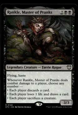 Rankle Master of Pranks #148 - Outlaws Thunder Junction M/NM Trading Card - Image 1