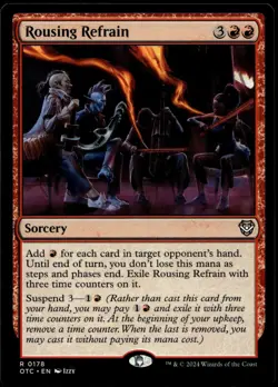 Rousing Refrain #178 Outlaws Thunder Junction Card M/NM - Image 1